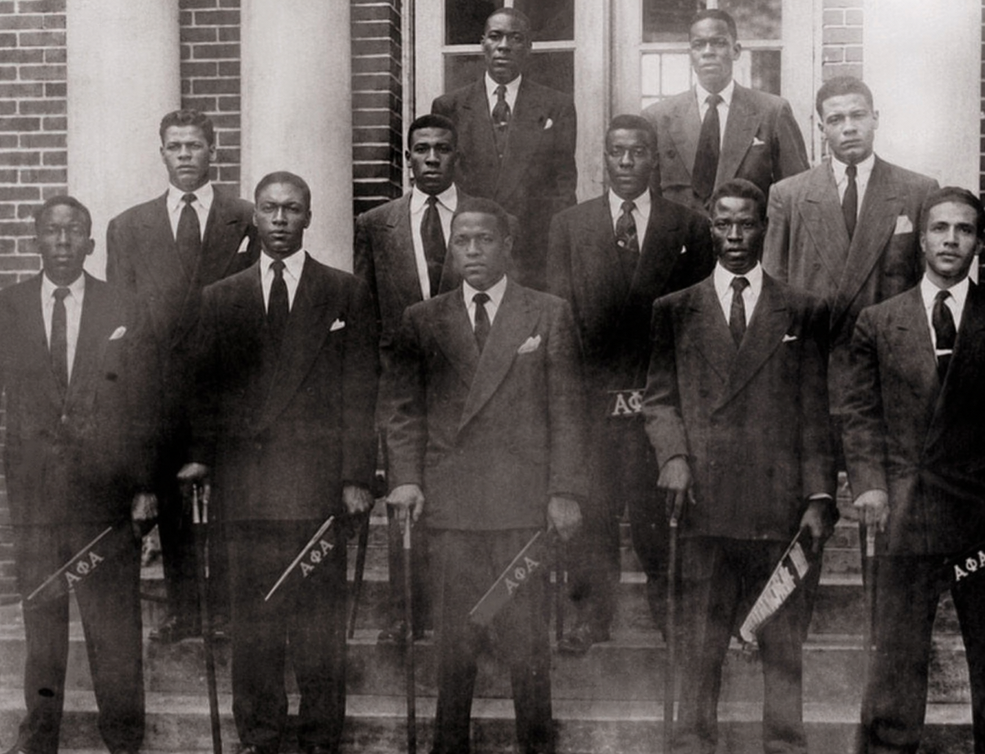 Beta Iota chapter brotherhood and campus legacy - full photo